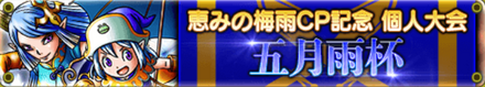 恵みの梅雨CP記念 個人大会 五月雨杯