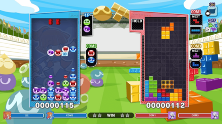 ぷよぷよテトリス2S