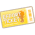 エフォートガチャチケット
