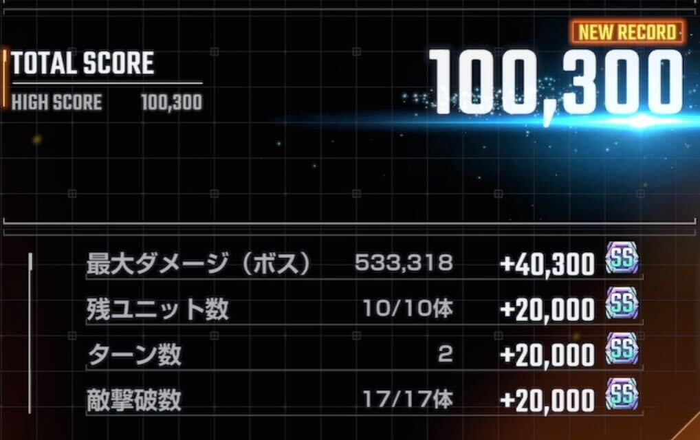 最大ダメージ数が一番重要になる