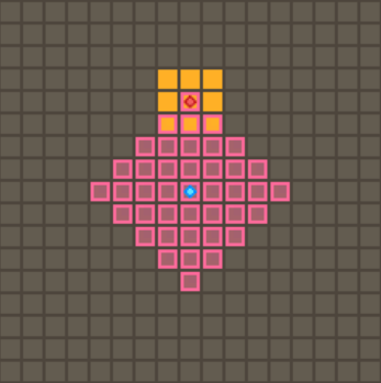 クルザントーメントの範囲