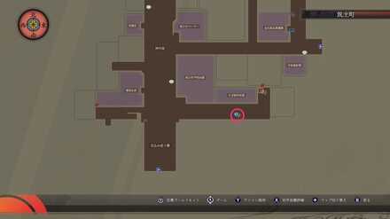 変わった依頼？の発生場所マップ