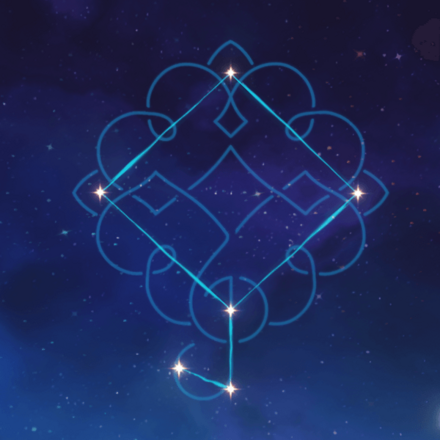 ダリアの星座画像