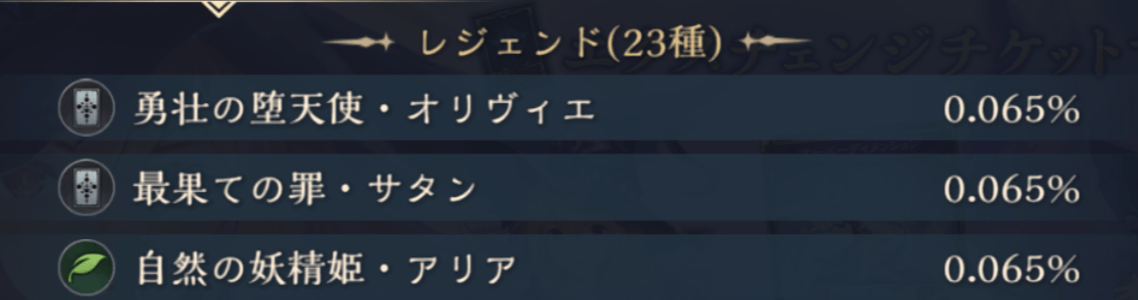 出現するカードの提供内容はガチャと同じ