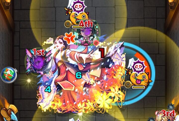 イラプション展開中