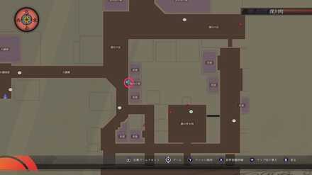 事後調査・飯田伝八①の発生場所マップ