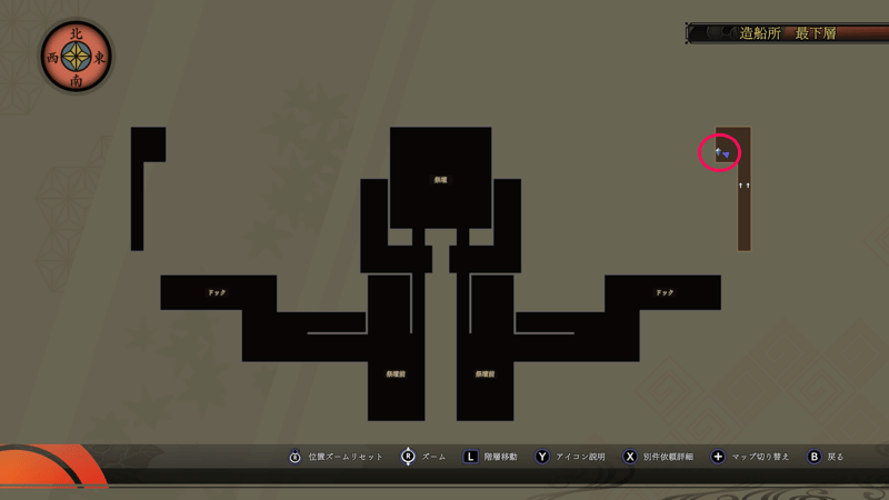 陸軍地下造船所マップ