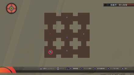 百鬼夜行現る（第二幕）の発生場所マップ