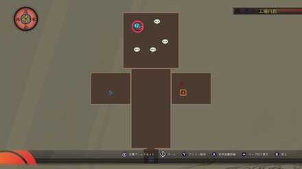 事後調査・大道寺清②の発生場所マップ