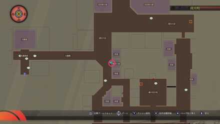 事後調査・飯田伝八②の発生場所マップ