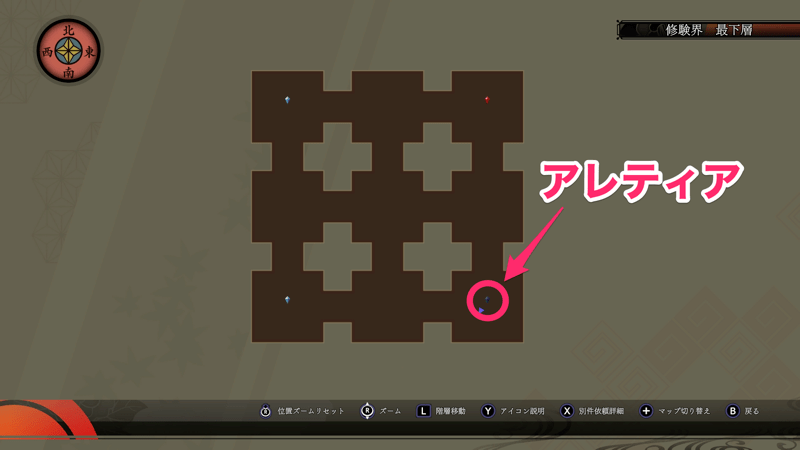 アレティアマップ