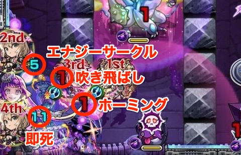 ボス1攻撃パターン