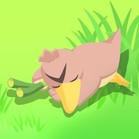 カモネギの星1寝顔画像