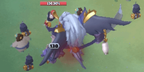 血染めの夜の開催中に世界マップを血夜の悪鬼軍団が徘徊する