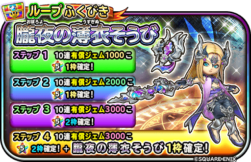 朧夜装備ガチャ