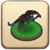 魔犬レオパルドの置物