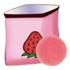 いちごの粉のアイコン