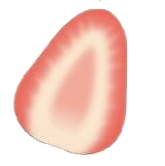 いちご(カット)のアイコン