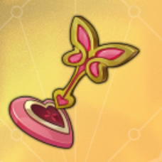 愛を探す金のダーツ画像