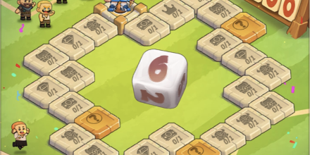 サイコロを振る