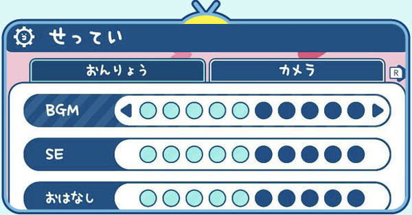 設定変更方法 パーシャルバナー