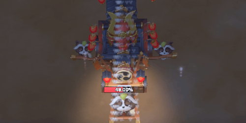 鬼山鉾を集結攻撃で討伐する