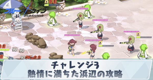 チャレンジ3熱情に満ちた浜辺