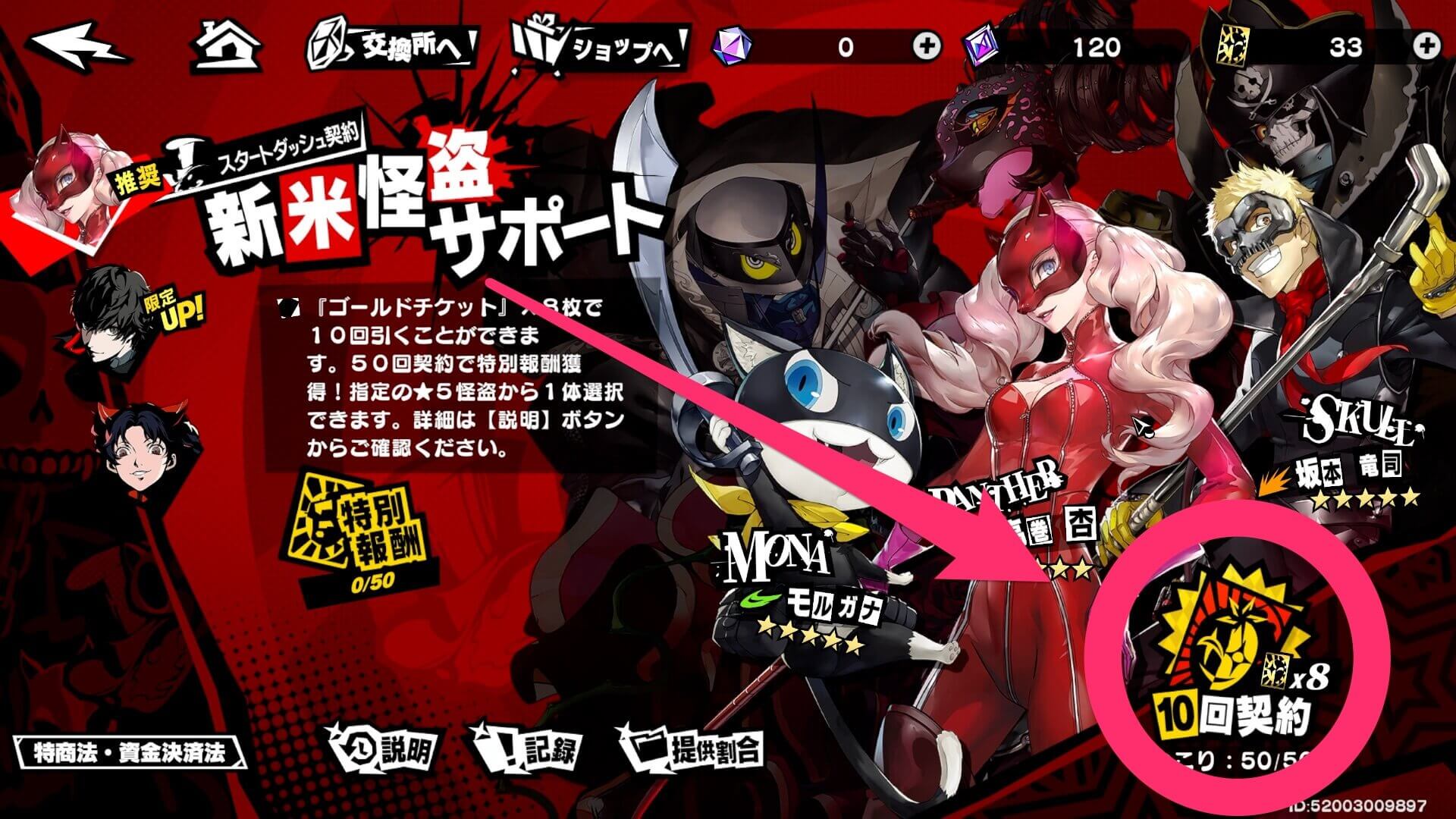 新米怪盗サポート