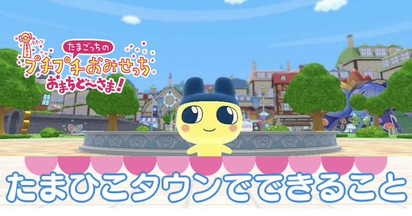 たまひこタウンでできることバナー