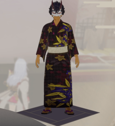 浴衣（カイ）画像