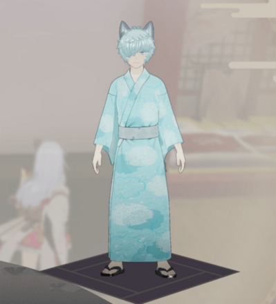 浴衣（フブキ）画像