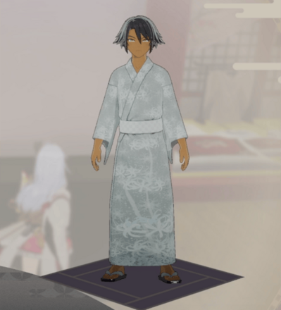 浴衣（イカルガ）画像