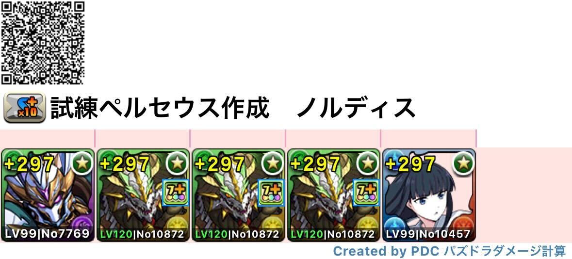 試練ペルセウス