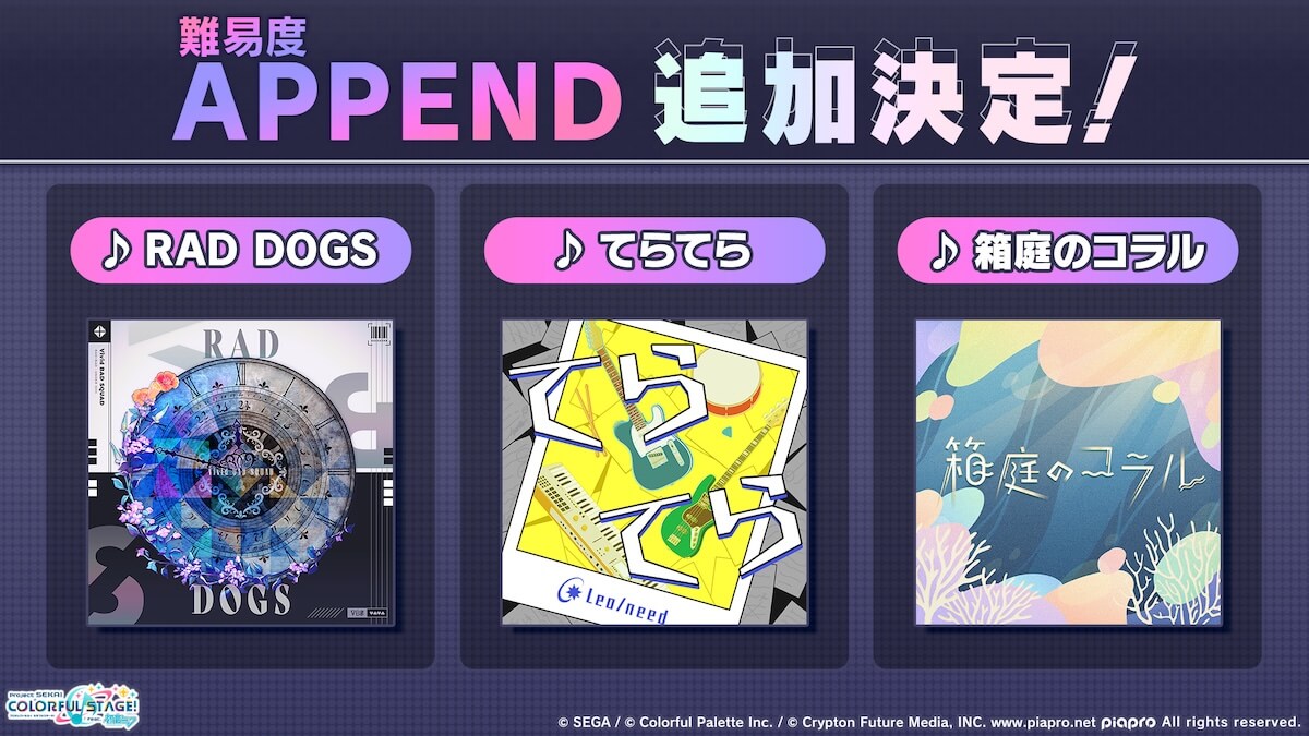 APPEND追加