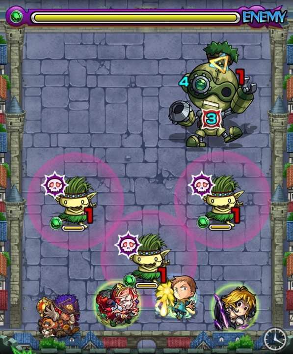 ヘルブラムのステージ1攻略