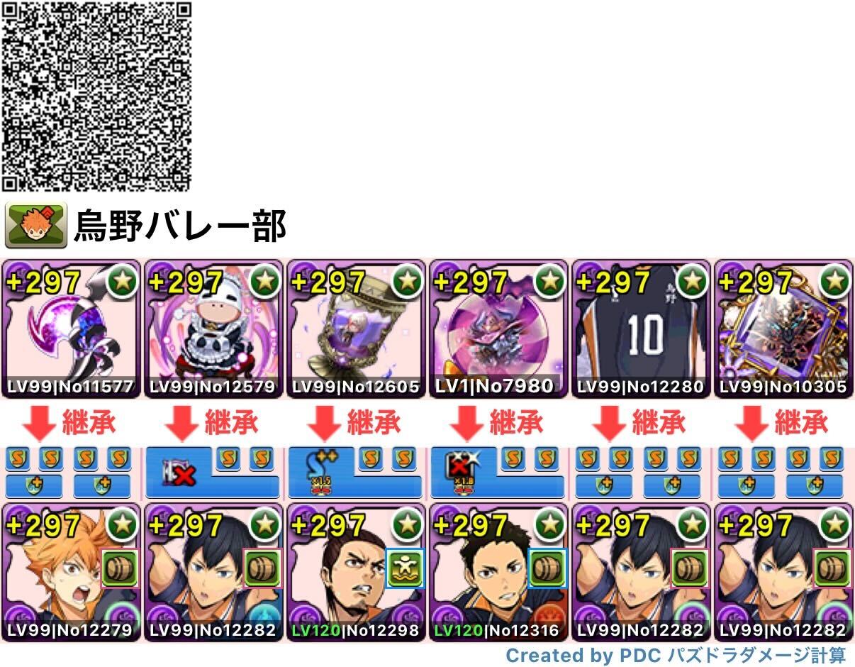 烏野バレー部編成