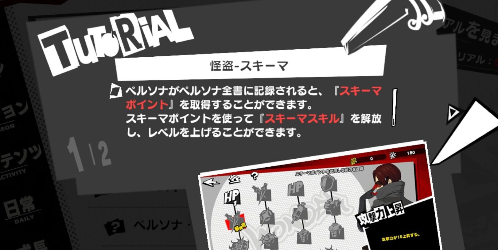 ペルソナを獲得することで入手可能