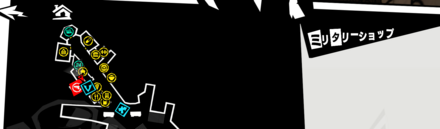 ミリタリーショップ場所