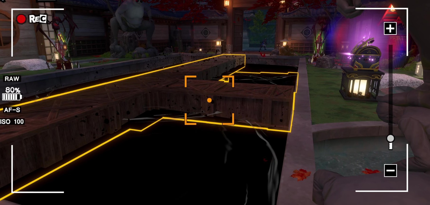 カメラで足場を作る