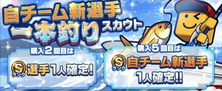 新選手一本釣りスカウトの画像