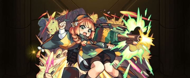 仲間を助けし大奮闘の戦少女 チハ バナー