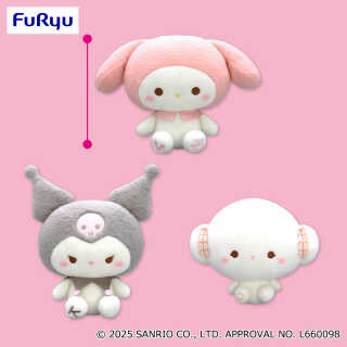 サンリオキャラクターズ ミルキーボア BIGぬいぐるみ～マイメロディ・クロミ・こぎみゅん～