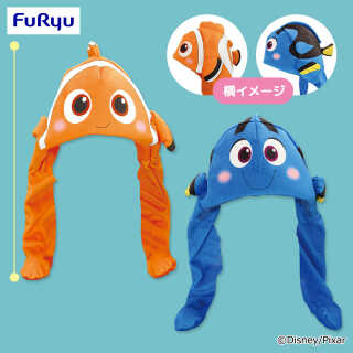 ピクサーキャラクター ぴょこぴょこぬいぐるみ帽子