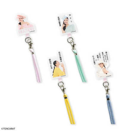 アン ミカ ポジティブ名言 フォンタブ&ショルダーストラップ