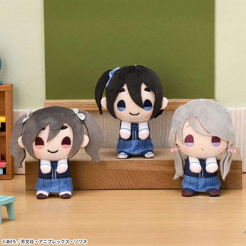 mono】雨宮さつきたちのぬいぐるみが登場！表情が絶妙すぎて愛し