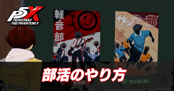 部活のやり方と出来ること