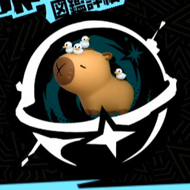 カピバラくんとアヒル