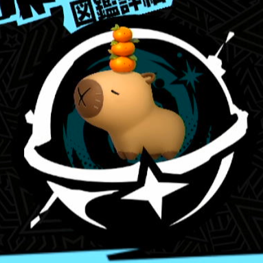 カピバラくんとミカン