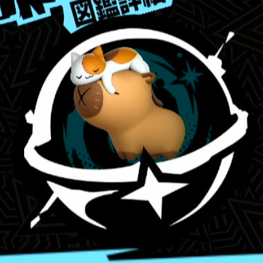 カピバラくんとネコ