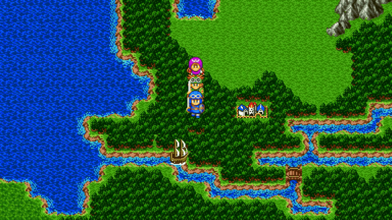 ムーンペタの町周辺